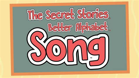 secret stories better alphabet song zed